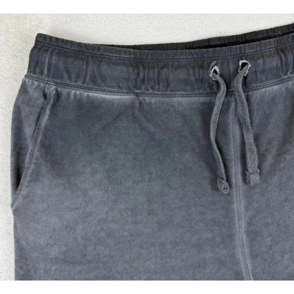 Tommy‎ Hilfiger Sport Women's M Charcoal Gray Garment Dyed Lounge Sweat Shorts